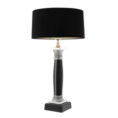 EICHHOLTZ Đèn bàn Table Lamp Napoleon black nickel finish incl shade