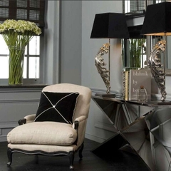EICHHOLTZ Đèn bàn  Table Lamp Beau Site nickel finish incl shade