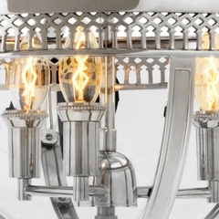 EICHHOLTZ Đèn trần Lantern Capitol Hill nickel finish S