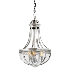 EICHHOLTZ Đèn trần Lantern Capitol Hill nickel finish S