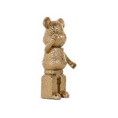 RICHMOND Tượng trang trí gấu vàng Deco object Bear gold -AD-0038
