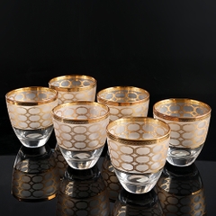 GA Set 6 cốc Sabrina Rosenthal Gold 6615