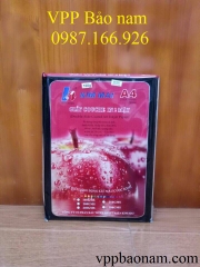 Giấy Couche in 2 mặt bóng 160 Kim mai