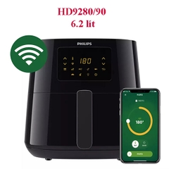 Nồi chiên không dầu Philips HD9280/90 6.2 lít