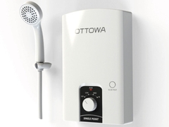 Máy nước nóng trực tiếp có bơm trợ lực OTTOWA TC45P02