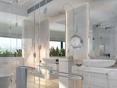 Hộp đựng giấy vệ sinh cuộn lớn inox 304 bóng Miken MK-3088