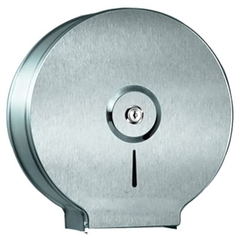Hộp đựng giấy vệ sinh cuộn lớn QM-118 (inox 304 mờ)
