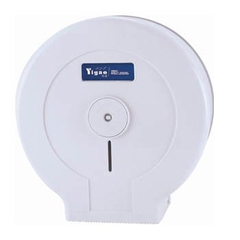 Hộp đựng giấy vệ sinh cuộn lớn A618 nhựa trắng