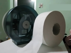 Hộp đựng giấy vệ sinh cuộn lớn B618 Nhựa trong