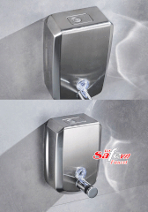 Hộp đựng nước rửa tay inox treo tường 7108