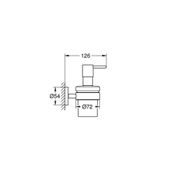 Hộp xịt xà phòng Grohe 40448001