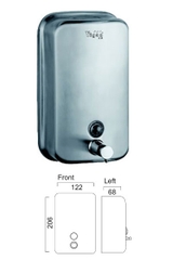 Hộp đựng nước xịt xà phòng inox YG 1000S (inox xước mờ)