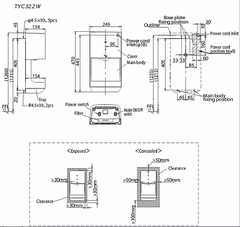 Máy sấy tay cảm ứng ToTo TYC322W