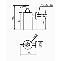 Hộp đựng xà phòng Inax KFV-25AY