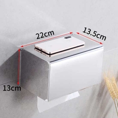 Hộp đựng giấy vệ sinh Miken MK-1054WB Inox 304