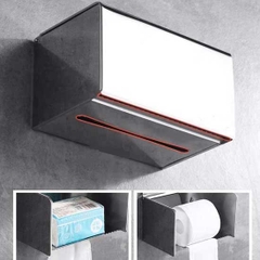 Hộp đựng giấy vệ sinh Miken MK-1054WB Inox 304