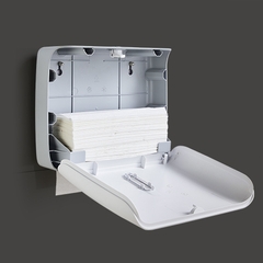 Hộp đựng giấy lau tay interhasa:HSD- E6002 Trắng