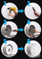 Hộp đựng giấy công nghiệp cuận lớn Jomoo 03119-7Z-1