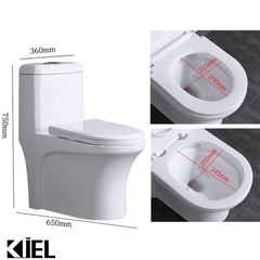 Bồn cầu liền khối safevn 8055