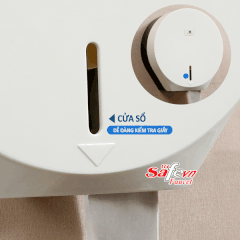 Hộp đựng giấy vệ sinh cuộn lớn QM 204 (Màu Trắng)