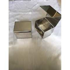 Hộp đựng giấy inox cuận nhỏ safevn QM 012