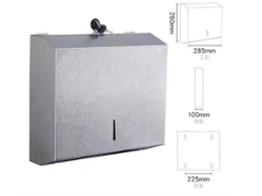 Hộp đựng giấy lau tay gắn tường inox Ygao N218