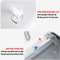 Hộp đựng giấy lau tay treo tường nhà vệ sinh SF-942