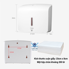 Hộp đựng giấy lau tay treo tường nhà vệ sinh SF-942
