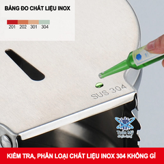 Hộp đựng giấy vệ sinh cuộn nhỏ INOX 304 QM-120