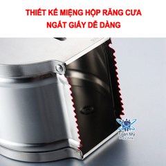 Hộp đựng giấy vệ sinh cuộn nhỏ INOX 304 QM-120