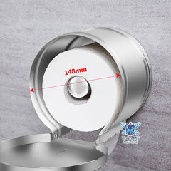 Hộp đựng giấy vệ sinh cuộn nhỏ INOX 304 QM-120