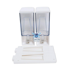 Hộp đựng xà phòng, nước rửa tay treo tường 7104
