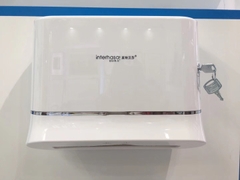 Hộp đựng giấy lau tay interhasa:HSD- E6002 Trắng
