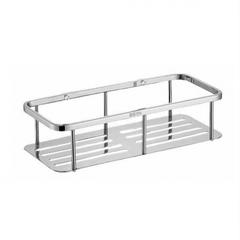 Kệ nhà tắm inox thẳng 1 tầng bóng