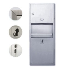 Hộp đựng giấy vệ sinh âm tường interhasa-HSD-E 833- Inox