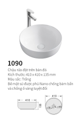 LAVABO BÀN ĐÁ 1090