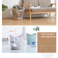 Sọt nhựa đựng quần áo, đựng rác TM 112