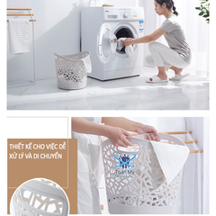Sọt nhựa đựng quần áo, đựng rác TM 112