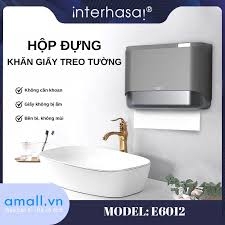 Hộp đựng giấy lau tay interhasa-E 6012 GHI