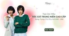 Top Các Mẫu Tóc Giả Trung Niên Cao Cấp Sang Trọng Cho Phụ Nữ U40 - U60