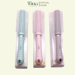 Lược Tròn Chải Tóc & Gỡ Rối Tạo Kiểu Tóc Xoăn Uốn Phồng 25cm LT-03 | Tóc Giả Wina