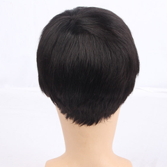 Tóc Giả Nam Nguyên Đầu - Kiểu Layer Vuốt Rủ Bằng Tóc Thật | Wina