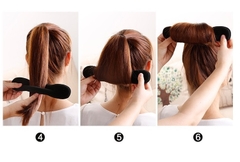 Dụng Cụ Búi Tóc Đa Năng Thanh Dài Màu Đen | Tóc Giả Wina