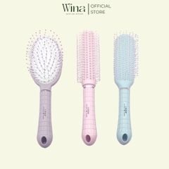 Lược Tròn Chải Tóc & Gỡ Rối Tạo Kiểu Tóc Xoăn Uốn Phồng 25cm LT-03 | Tóc Giả Wina