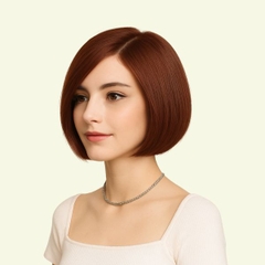 Tóc Giả Nữ Nguyên Đầu - Siêu Da Bằng Tóc Thật Dài 25cm Chải Ngôi 7/3 | Wina