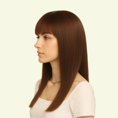 Tóc Kẹp Phím - Tóc Kẹp Phồng 2 Bên Bằng Tóc Thật Form Dài 30-45cm | Wina