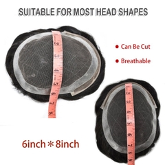 Tóc Giả Nam Che Hói - Kiểu Quiff Bằng Tóc Thật | Wina