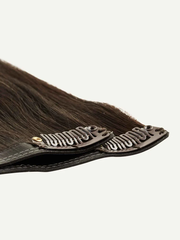 Combo 4 Tóc Kẹp Nâu Sậm