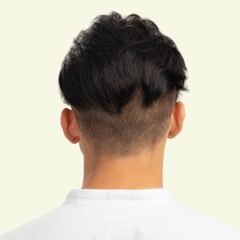 Tóc Giả Nam Che Phủ Đỉnh - Side Part Hai Mái Vuốt Ngược Siêu Da 3D