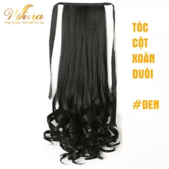 Tóc Cột Tơ Xoăn Đuôi 48cm Tơ Nhân Tạo D15